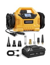 AstroAI MC3 Tire Inflator Portable Air Compressor, 3 Power Sources:Cordless/1...
