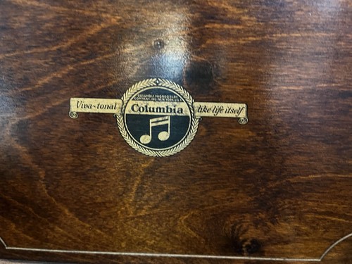 COLUMBIA PHONOGRAPH 1926 Reproductor de discos portátil manivela - Modelo 162 - Imagen 7 de 24