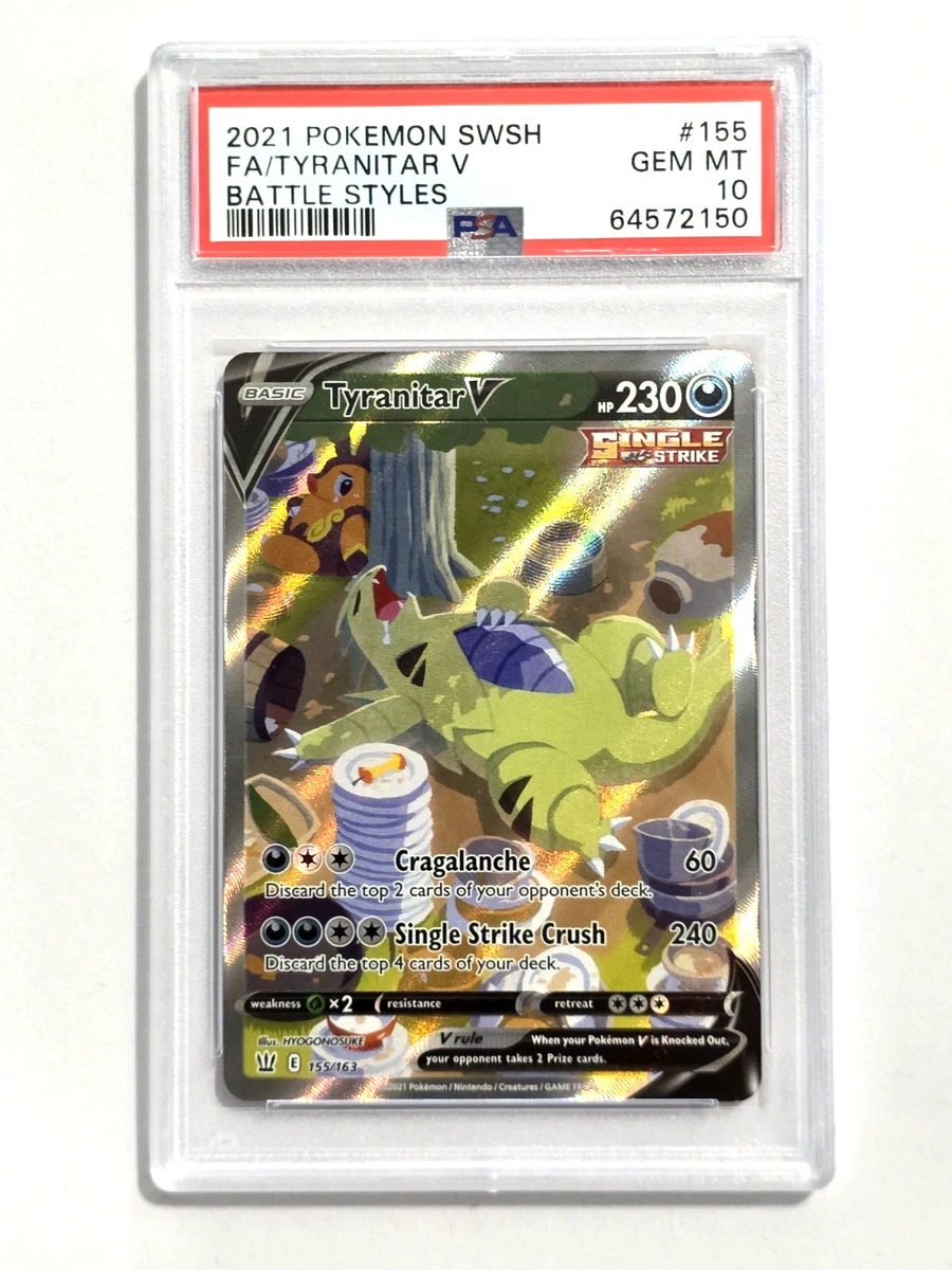 Tyranitar V Pokémon TCG Cards for sale | eBay