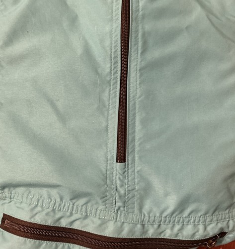 LL BEAN Vintage Men’s Green Jacket Medium 1390B Nice Perfect Windbreaker - Picture 11 of 11