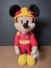 Disney Mickey Mouse  The Roadster Racers Car Talks  Races In Circles 15" Plush