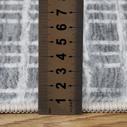 Area Rugs for Living Room 8x10 Washable Rug Modern Plaid Area Rugs for Bedroo... - Bild 3 von 7