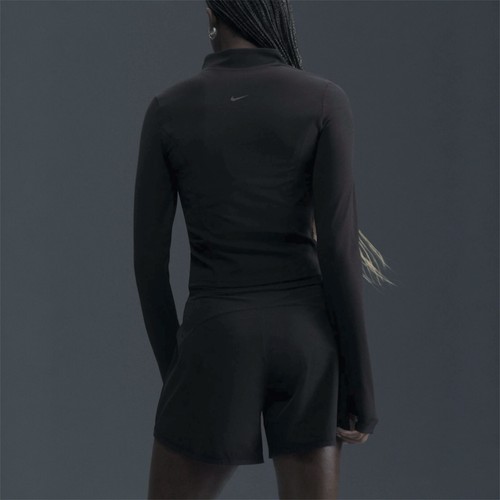 Nike Zenvy W's Dri-FIT Full-Zip Slim Fit Top Black Medium FV7423-010 - Picture 3 of 7