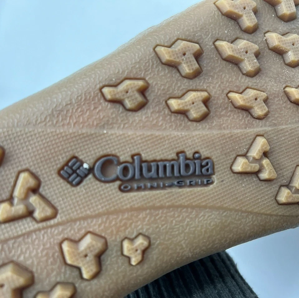 Columbia Mujeres Omni-Grip Botas de Invierno Talla 9.5 Gamuza Impermeables Media Pantorrilla Marrón Foto 2 de 4