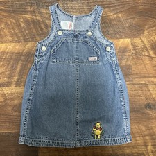 Disney store vintage Baby Jumper Dress Overalls 24 Months Winnie The Pooh