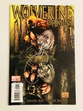 Wolverine Origins #1 2006 Quesada Signed on Cover Unread NM/NM+ Marvel X-Men
