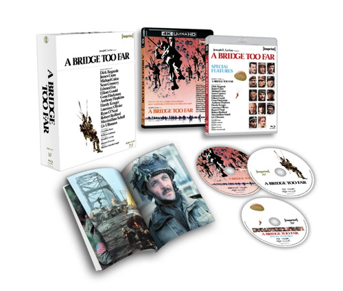 A Bridge too far (4k uhd + Blu-Ray) Imprint Limited Edition Hardbox (1977) NEU!!