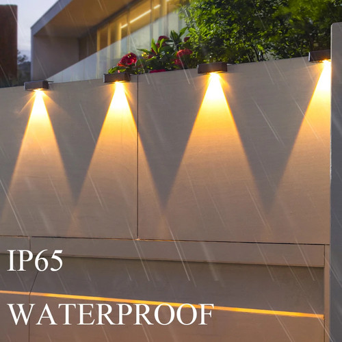 Solar Wall Washing Lamp Waterproof Outdoor LED Light Courtyard Lamp Decorative - Picture 16 of 27