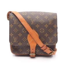 Louis Vuitton Cartesiere Mm Shoulder Bag Pvc Coated Canva