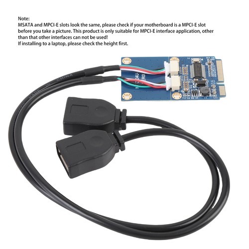 MPCIE Zur USB2.0 -Konverterkarte Tragbarer MPCIE An USB -Adapter Für Den Laptop - Afbeelding 6 van 24