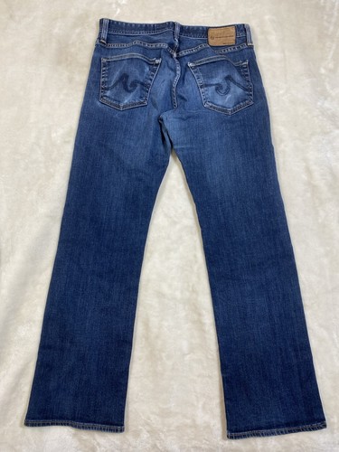 ADRIANO GOLDSCHMEID AG Jeans Herren 33x32-Etikett 30,5"L 32"W blau Protege Straight - Bild 2 von 21