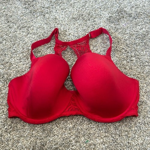 Paramour by Feline Underwire Bra Red 34G - Picture 1 of 3