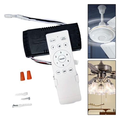 Kit de control remoto de ventilador de techo de fácil instalación para configuración - Imagen 7 de 26