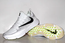 NEW Nike Vapor Speed Turf CF Football Turf Mens Shoes White Black 848334-101