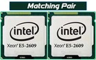 Assorti Paire Intel Xéon E5-2609 4-Core 2.40GHz FCLGA2011 CPU / Processeur SR0LA