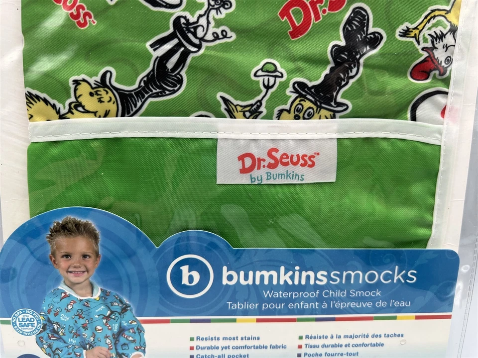 BATA BOBATAS IMPERMEABLES NIÑO TALLA 3-5 AÑOS DR SEUSS HUEVOS VERDES Y JAMÓN Foto 3 de 4