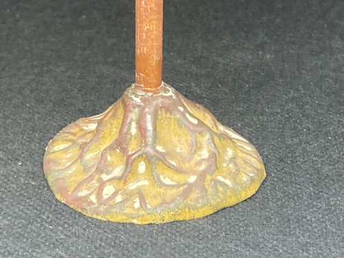 Soldat hinter Baum & oben Telegraphenmast von Unbekannt und Elastolin (gelb 1000) - Bild 17 von 20