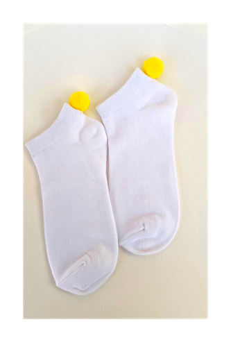 Socks - Tennis/Golf Pom Pom Socks Tennis, Golf , sport, Fun, Fits sizes 4 to 10 - Picture 11 of 11