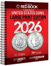 Just IN - NEW - 2026 Red Book Large Print - A Guide Book of United States Coins