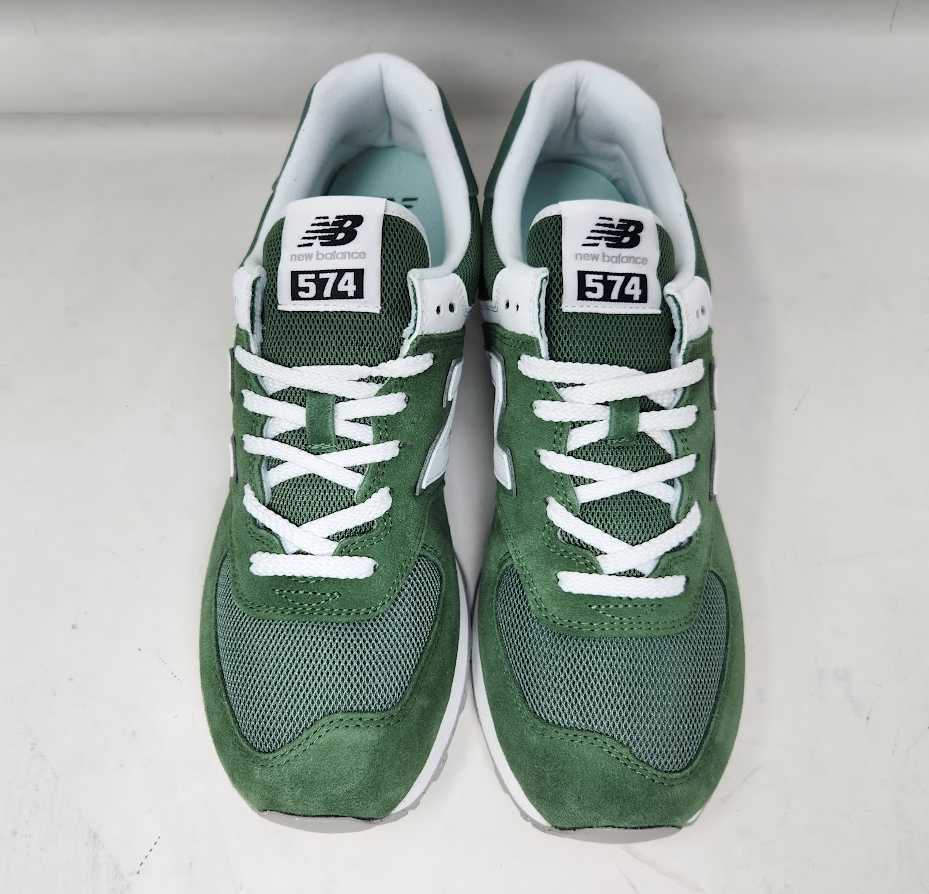 New men's 10 New Balance X J Crew 574 sneakers in Green