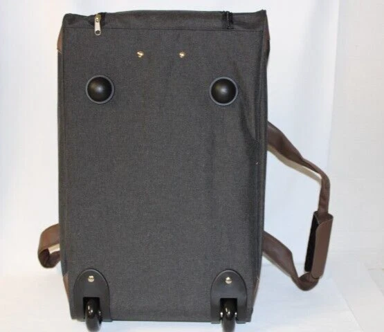 New Bella Russo Oxford Luggage 21”x14"W Rolling Travel Bag w/ Pull Out Handle - Image 2 of 4