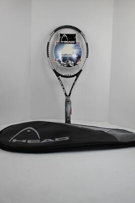 Head Liquidmetal 8 Tennis Racket w/ Cover - 4 3/8 in