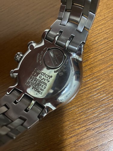 Rare Swatch Wealthy Star 007 James Bond Irony The Chrono XL 47MM YOS401G - Picture 3 of 3
