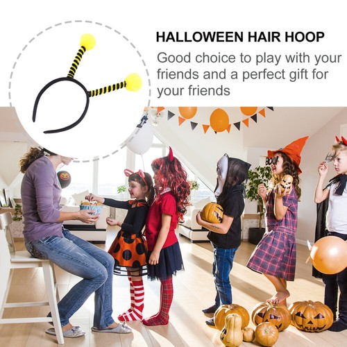 12 Pcs Bee Headdress Butterfly Antenna Headband Adult Bumble Child - Picture 12 of 12
