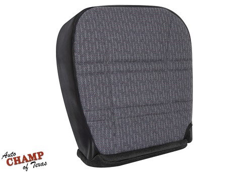 For 1999-2001 Jeep Cherokee Sport SE-Driver Side Bottom Cloth Seat Cover Dk Gray - Picture 2 of 16