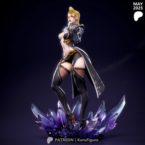 Emma Frost - Marvel Rivals - Preordine Dipinto - Kit Garage - Resina Abs - Foto 5 di 12