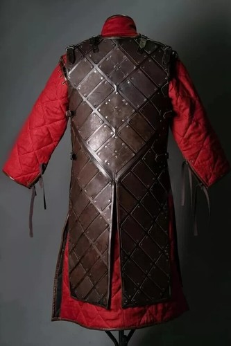 Jon Snow armadura de cuero negro; Jon Snow disfraz cosplay; Stark Armor Cospl1 - Imagen 2 de 4