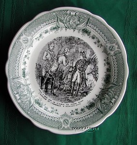 FRANCE-SARREGUEMINES-NAPOLEAN-STYLE-7-3-8-034-SCALLOPED-PLATE-DESIGN-2