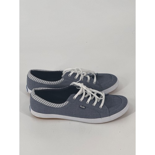 Keds Center II Sneaker Sneaker Womens Size 11 Blue Canvas Shoe