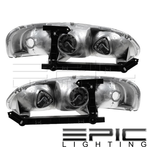 1995-2001 CHEVROLET LUMINA MONTE CARLO Headlights - Left Right Sides Pair - Picture 2 of 2