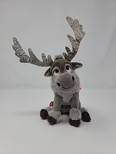 TY Disney SVEN REINDEER 8" Stuffed Plush Animal Toy Sparkle Frozen 2