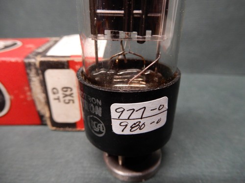 Tubo de vacío RCA 6X5GT Amplitrex probado y garantizado - Imagen 3 de 3
