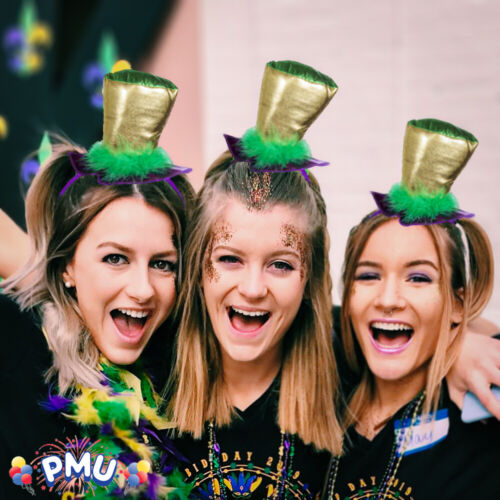 PMU Mardi Gras Wearable Headwear and Costume Wholesale - Picture 22 of 63