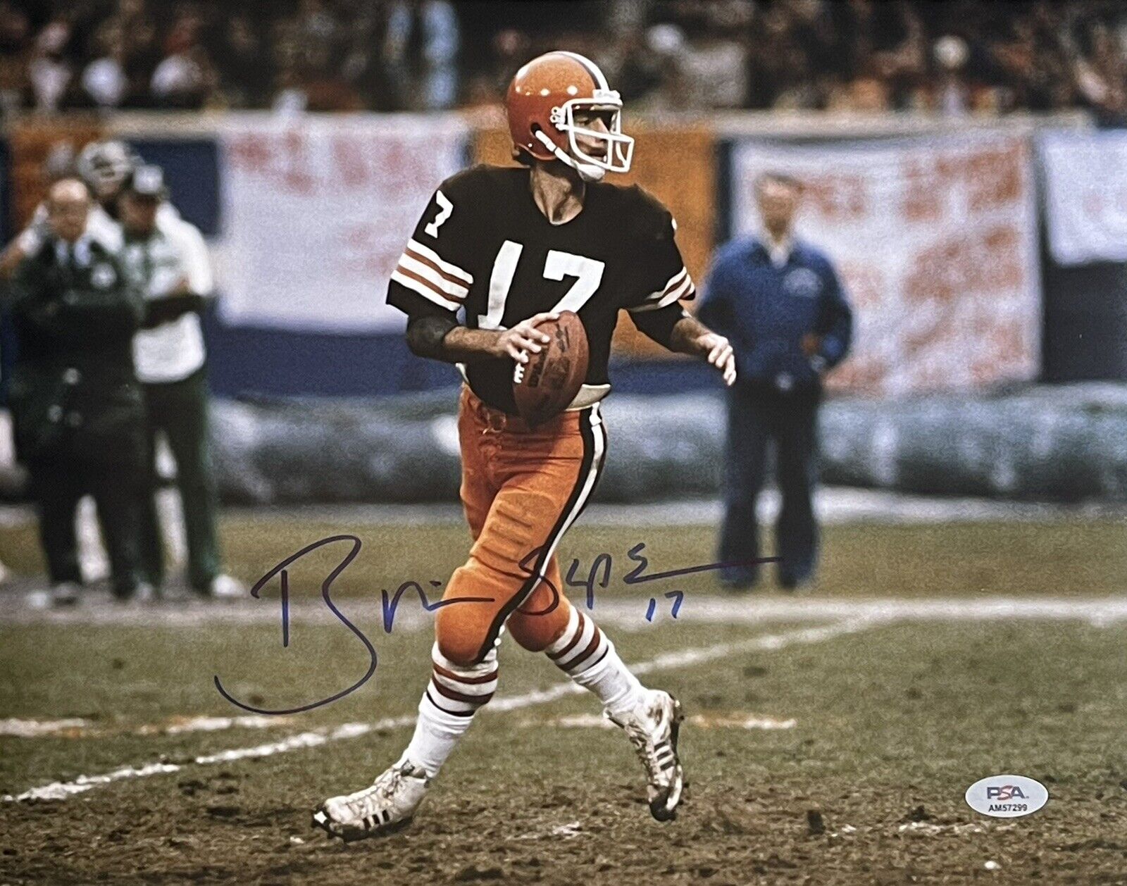 Brian Sipe Autographed Memorabilia  Signed Photo, Jersey, Collectibles &  Merchandise