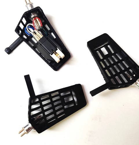 Shell TP 60 in PLA Compatibile per giradischi Thorens completo di connettore - Foto 3 di 11