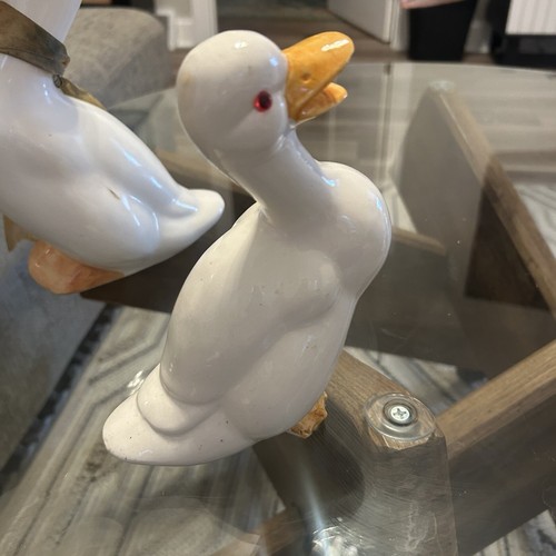 Vintage Trio Of Ceramic Ducks Figurines - Picture 8 of 21