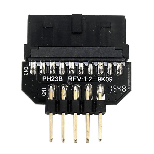 Convertidor de puerto convertidor de carcasa macho de 9 pines a USB 3.0 para chasis de placa base - Imagen 6 de 14