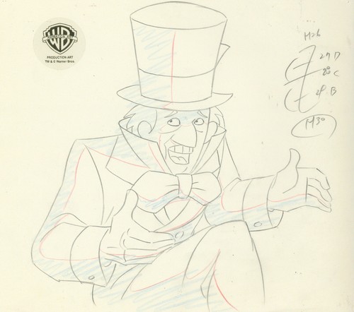 Batman the Animated Series Original Production Drawing-Mad Hatter- Trial | eBay Batman the Animated Series Original Production Drawing-Mad Hatter- Trial | eBay