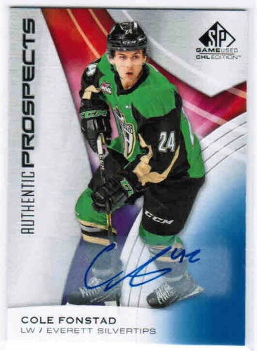 19/20 SP GAME USED CHL HOCKEY BLUE AUTOGRAPH AUTO CARDS #1-75 U-Pick From List - Picture 22 of 34