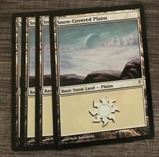Choose your Snow Covered Land Magic the Gathering Coldsnap Ice Age MtG