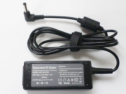 Charger For Sony VAIO Notebook AC Adapter VGP-AC10V8 VGP-AC10V10 10.5V 4.3A 45w - Picture 4 of 6