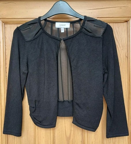 Coast Mab Cardigan, Black, Size S - Picture 2 of 9