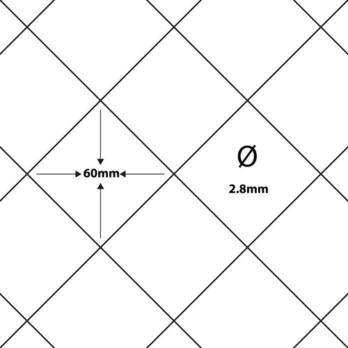 Maschendrahtzaun 125 cm Höhe 15 m Länge Maschendraht Gartenzaun Zaun Grün V2Aox - Bild 6 von 6