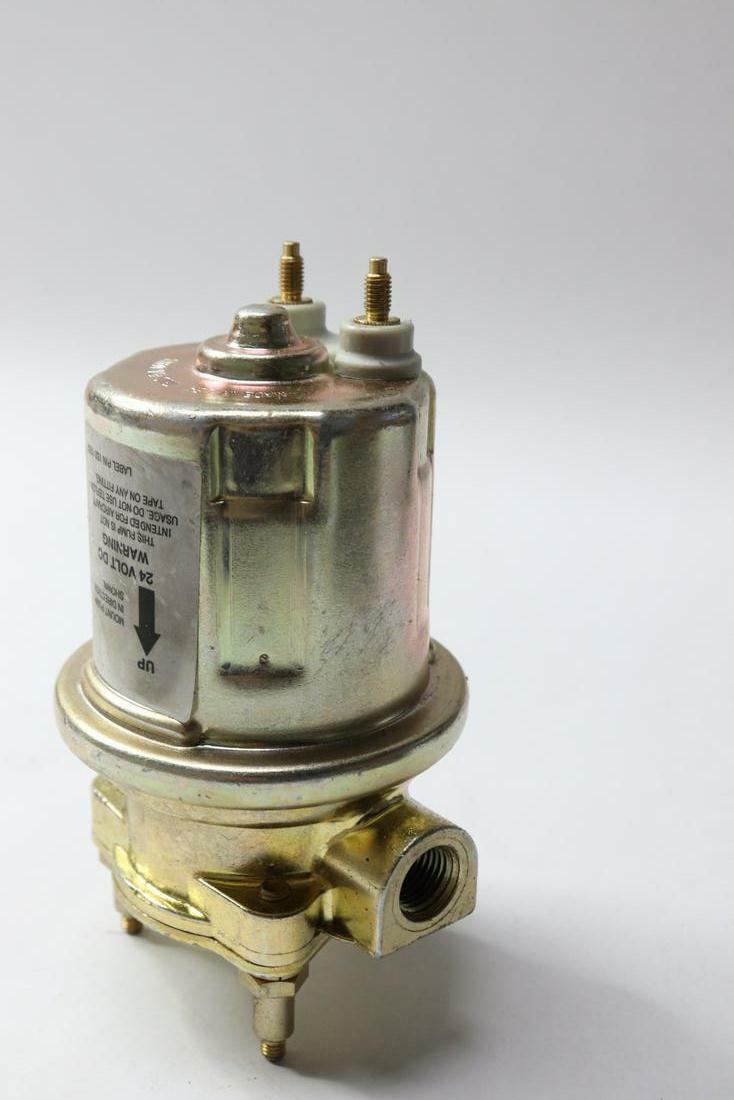 24volt Marine Fuel Pump CARTER Rotary Vane Gravity Fed Mounts Below Fuel Tank