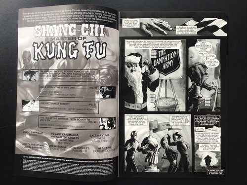 SHANG-CHI MASTER OF KUNG FU SUPER ISSUE 1 DEADPOOL PARRILLO CVR S/W 2009 MARVEL - Bild 2 von 4