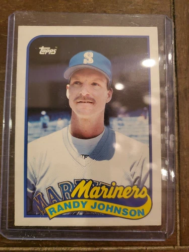 1989 topps traded tiffany randy johnson